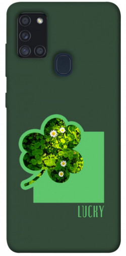 Чехол itsPrint Clover sign для Samsung Galaxy A21s