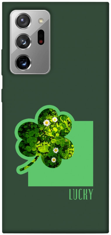 Чехол itsPrint Clover sign для Samsung Galaxy Note 20 Ultra, цветы, купить оптом с доставкой