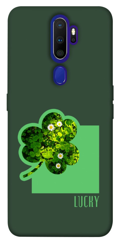 Чохол itsPrint Clover sign для Oppo A5 (2020) / Oppo A9 (2020), квіти, купити оптом з доставкою