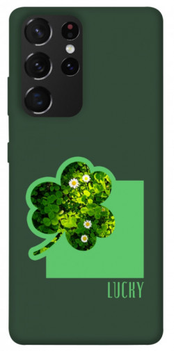 Чехол itsPrint Clover sign для Samsung Galaxy S21 Ultra