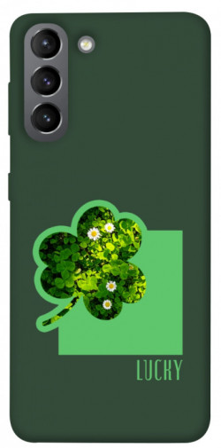 Чехол itsPrint Clover sign для Samsung Galaxy S21