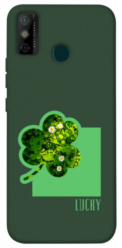 Чохол itsPrint Clover sign для TECNO Spark 6 Go