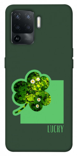 Чехол itsPrint Clover sign для Oppo Reno 5 Lite