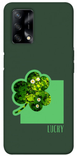 Чехол itsPrint Clover sign для Oppo A74 4G