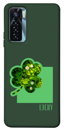 Чехол itsPrint Clover sign для TECNO Camon 17 Pro