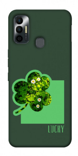 Чехол itsPrint Clover sign для TECNO Spark 7