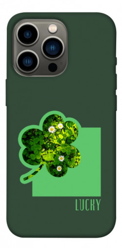 Чехол itsPrint Clover sign для Apple iPhone 13 Pro (6.1")