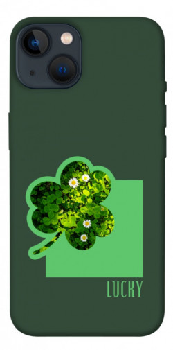 Чехол itsPrint Clover sign для Apple iPhone 13 (6.1")