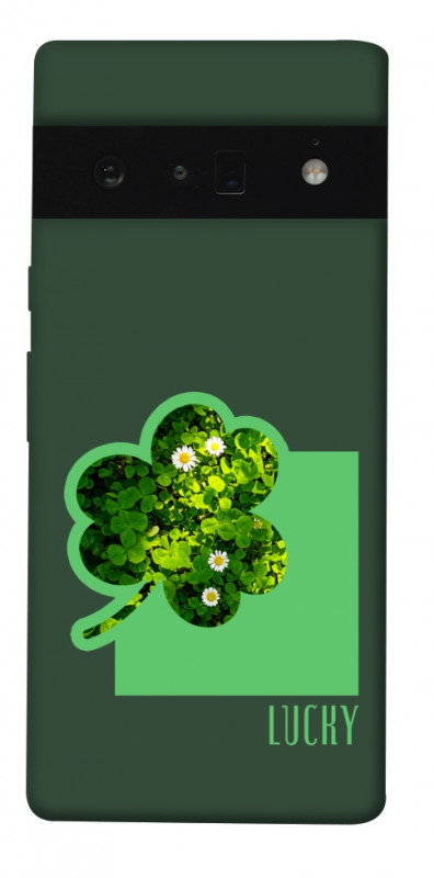 Чехол itsPrint Clover sign для Google Pixel 6 Pro, цветы, купить оптом с доставкой