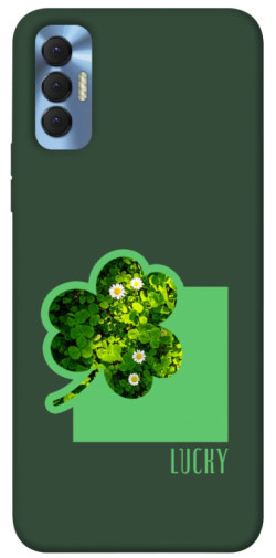 Чохол itsPrint Clover sign для TECNO Spark 8P