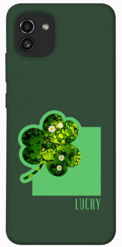 Чехол itsPrint Clover sign для Samsung Galaxy A03