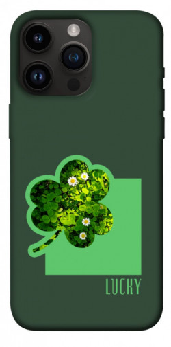 Чехол itsPrint Clover sign для Apple iPhone 14 Pro Max (6.7")