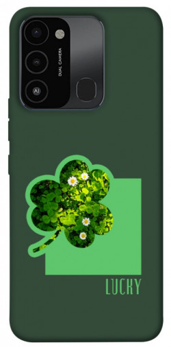 Чехол itsPrint Clover sign для TECNO Spark 8C