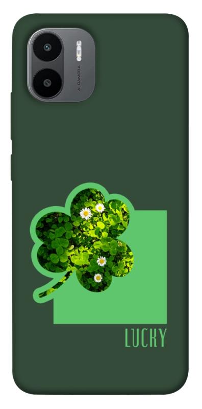 Чохол itsPrint Clover sign для Xiaomi Redmi A1+ / A2+, квіти, купити оптом з доставкою