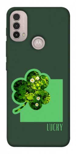Чехол itsPrint Clover sign для Motorola Moto E40