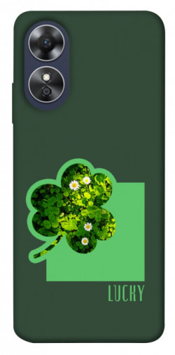 Чохол itsPrint Clover sign для Oppo A17
