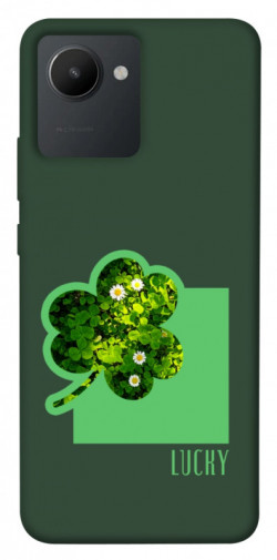 Чехол itsPrint Clover sign для Realme C30s