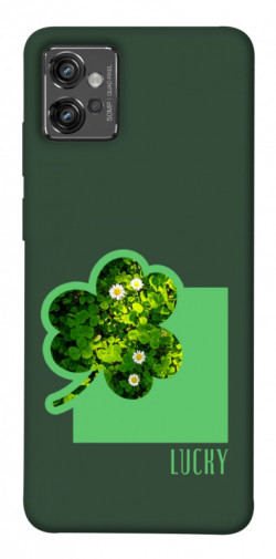 Чехол itsPrint Clover sign для Motorola Moto G32