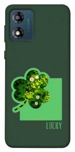 Чехол itsPrint Clover sign для Motorola Moto E13