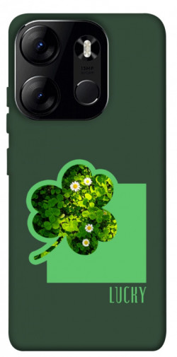 Чехол itsPrint Clover sign для Tecno Spark Go 2023