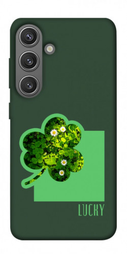 Чехол itsPrint Clover sign для Samsung Galaxy S24