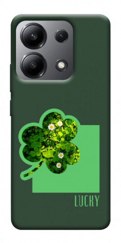 Чехол itsPrint Clover sign для Xiaomi Redmi Note 13 4G