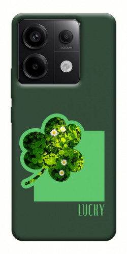 Чехол itsPrint Clover sign для Xiaomi Redmi Note 13 Pro 4G
