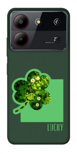 Чехол itsPrint Clover sign для ZTE Blade A54 4G