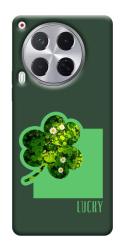 Чехол itsPrint Clover sign для TECNO Camon 30 (CL6)