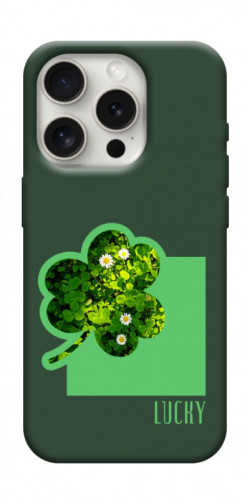 Чохол itsPrint Clover sign для Apple iPhone 16 Pro (6.3")