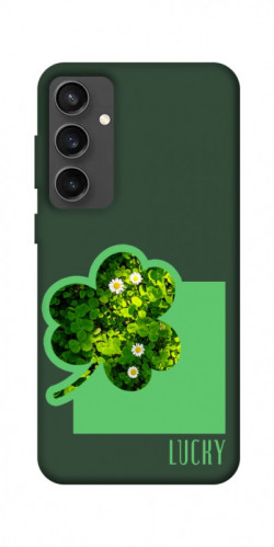 Чехол itsPrint Clover sign для Samsung Galaxy S24 FE
