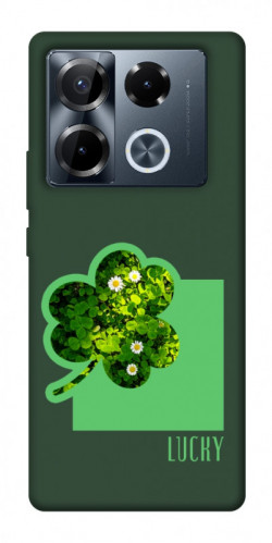 Чехол itsPrint Clover sign для Infinix Note 40 Pro 4G