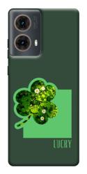 Чехол itsPrint Clover sign для Motorola Moto G85