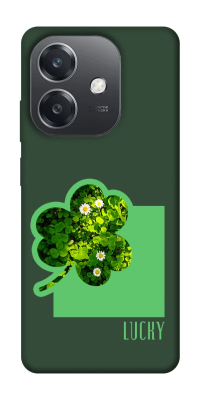 Чехол itsPrint Clover sign для Oppo A3 4G, цветы, купить оптом с доставкой
