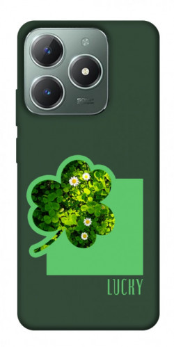 Чехол itsPrint Clover sign для Realme C61 4G