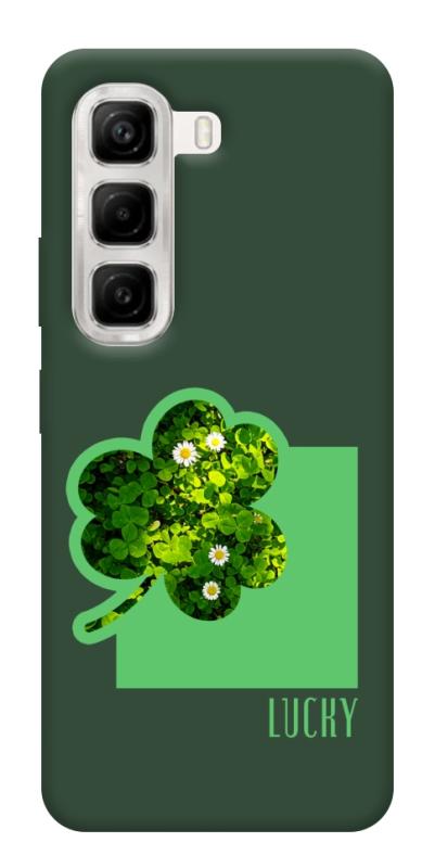 Чехол itsPrint Clover sign для Infinix Hot 50 4G, цветы, купить оптом с доставкой