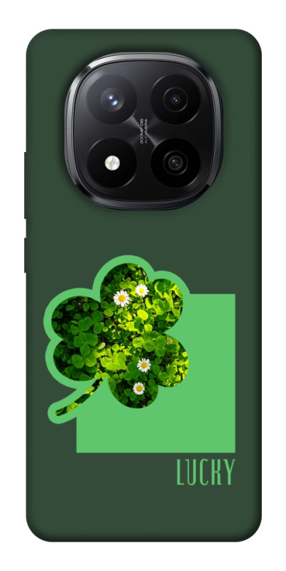 Чехол itsPrint Clover sign для Xiaomi Redmi Note 14 Pro+ 5G, цветы, купить оптом с доставкой
