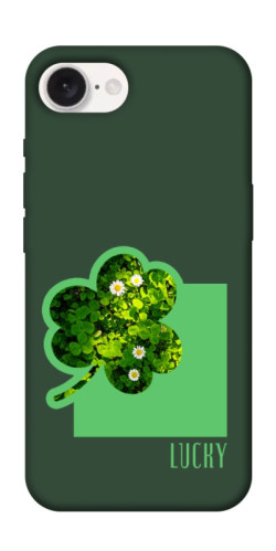 Чехол itsPrint Clover sign для Apple iPhone 16e (6.1")