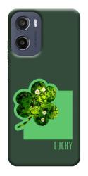 Чехол itsPrint Clover sign для Motorola Moto G05