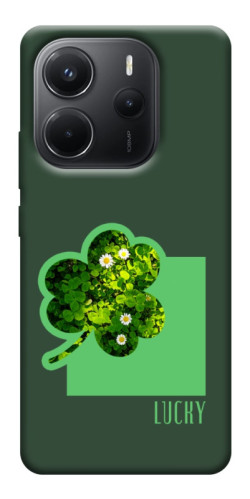 Чехол itsPrint Clover sign для Xiaomi Redmi Note 14 4G (Europe version)