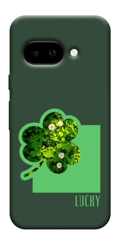 Чехол itsPrint Clover sign для Google Pixel 9a, цветы, купить оптом с доставкой