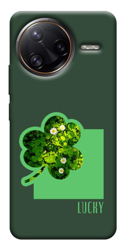 Чехол itsPrint Clover sign для Xiaomi Poco F7, цветы, купить оптом с доставкой