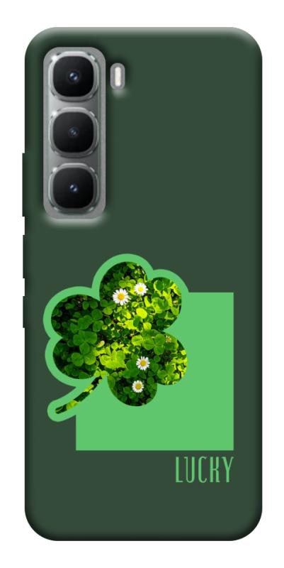 Чехол itsPrint Clover sign для Infinix Hot 60 Pro, цветы, купить оптом с доставкой