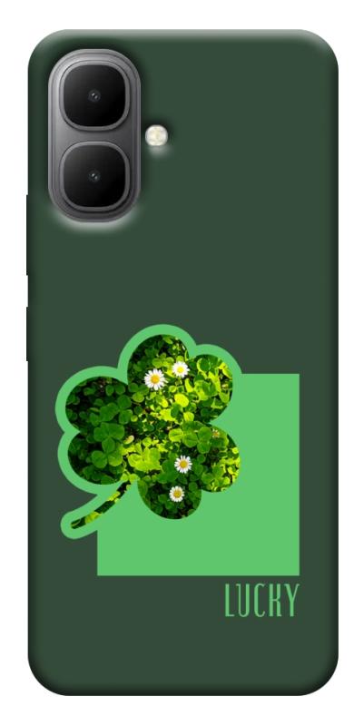 Чехол itsPrint Clover sign для Infinix Smart 10, цветы, купить оптом с доставкой