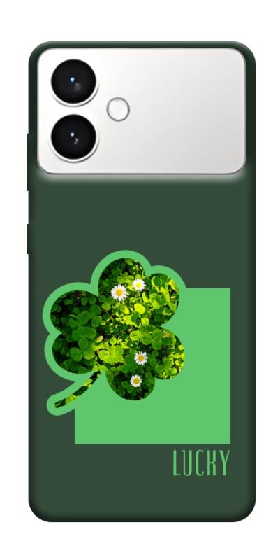 Чехол itsPrint Clover sign для Samsung Galaxy S26+, цветы, купить оптом с доставкой