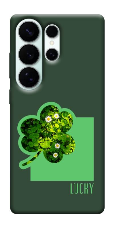 Чехол itsPrint Clover sign для Samsung Galaxy S26 Ultra, цветы, купить оптом с доставкой