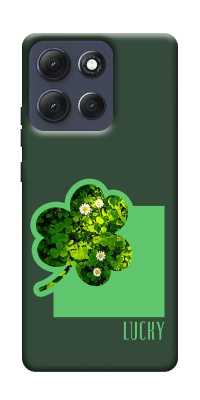 Чехол itsPrint Clover sign для Motorola Moto G86 Power, цветы, купить оптом с доставкой