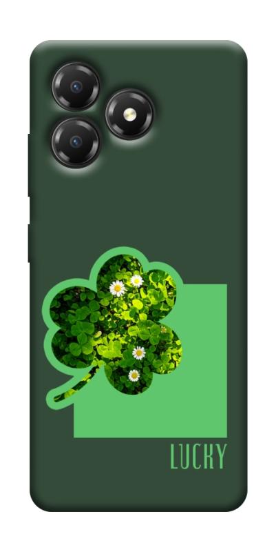 Чохол itsPrint Clover sign для ZTE Blade A36, квіти, купити оптом з доставкою
