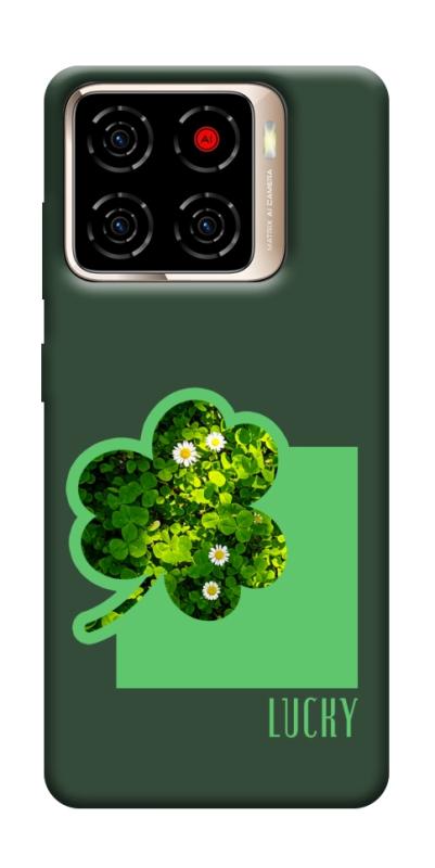 Чехол itsPrint Clover sign для ZTE Blade A56, цветы, купить оптом с доставкой