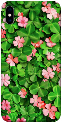 Чохол itsPrint Листя удачі для Apple iPhone X (5.8")